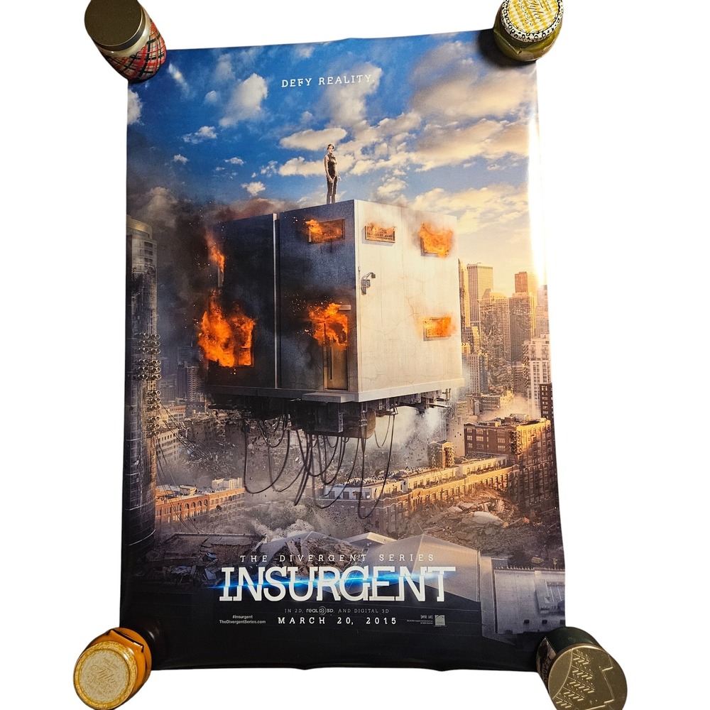 The Divergent Series: Insurgent 2015 Promo Movie Poster 27x40 Theo James‎ D/S